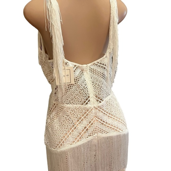 Gypsy Tale by Gia White Boho Fringe Jumpsuit - Picture 8 of 8